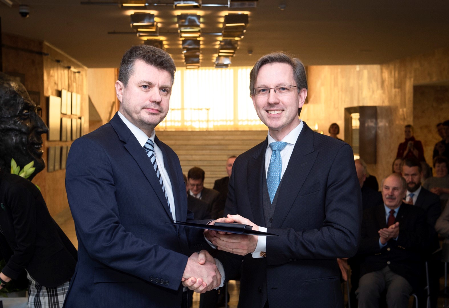 Dr. Indrek Laul Was Awarded The Cross Of Merit From The Estonian 